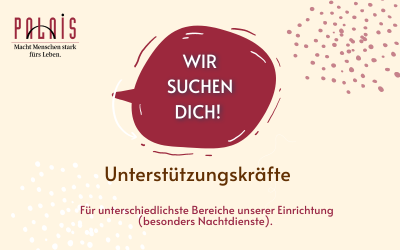 Unterstützungskräfte gesucht